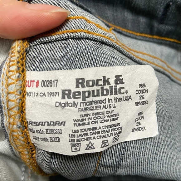 Rock & Republic Kasandra Jeans Sz 28 - Picture 9 of 15